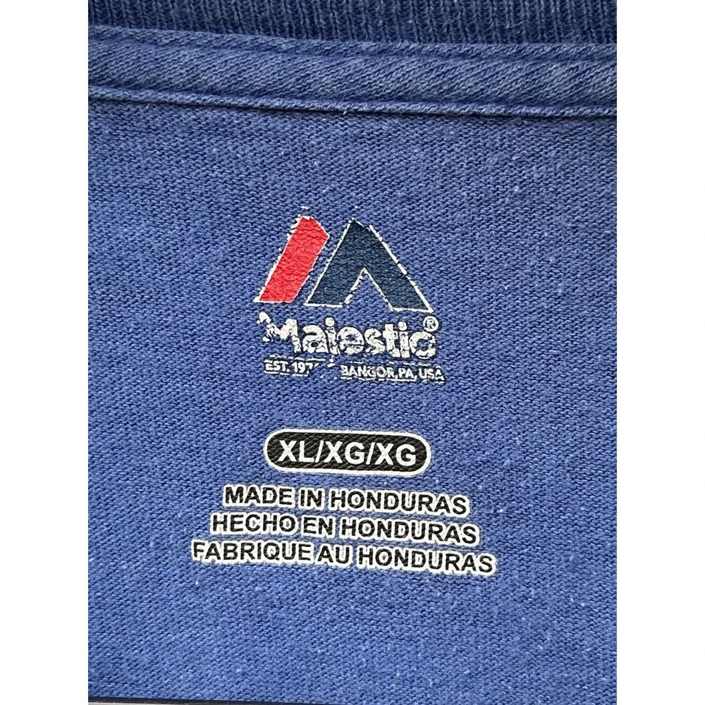 Majestic Chicago Cubs MLB 2015 Postseason Blue XL Shirt Officially Licensed